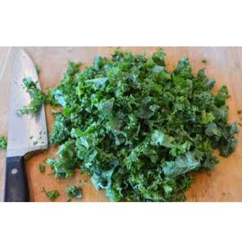 Chopped Kale Green (Packed in a plastic cover)